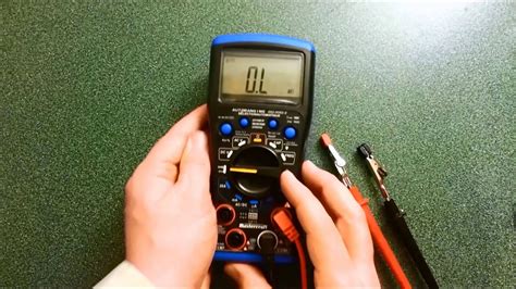 how to use mastercraft multimeter|how to check your multimeter.